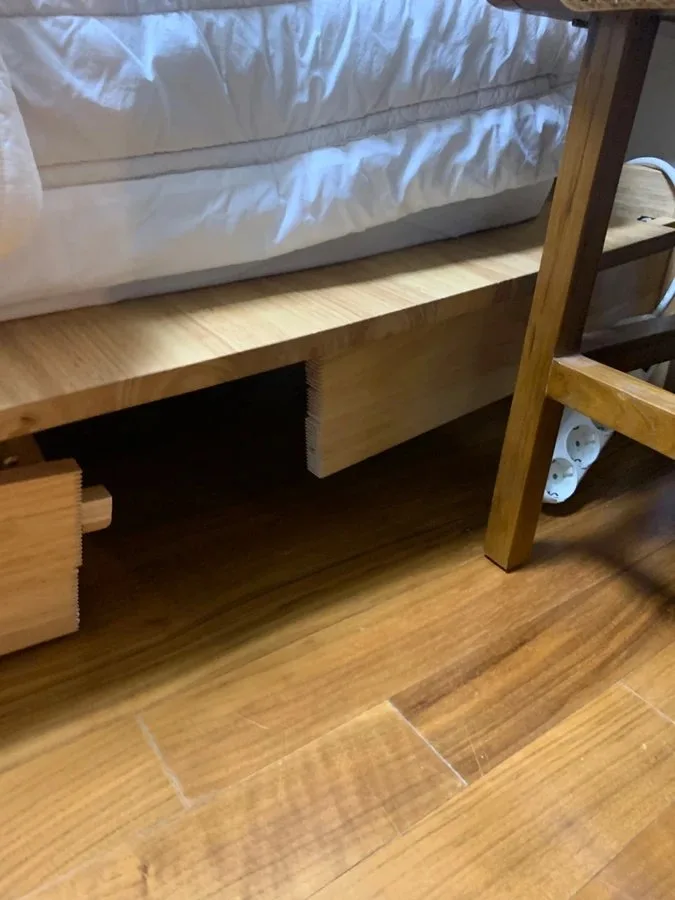 하남가구리폼 전 정리 전 침대 프레임